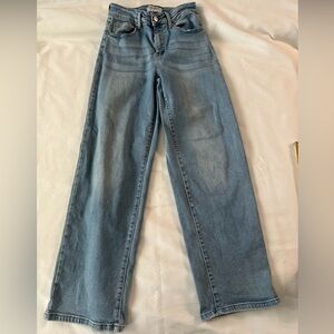 Wax Jean Light Blue Straight Leg Girl’s Jeans - Size 3/26
